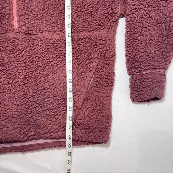 Prana Permafrost 1/2 Zip Pullover Hoodie - Rose colored - size small - Picture 4 of 10